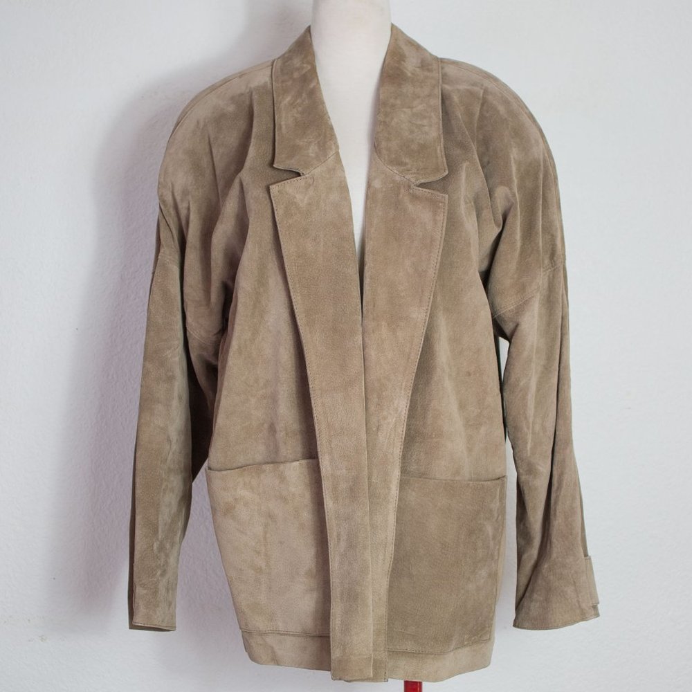 Vintage Avanti Pig Suede Jacket Size Large